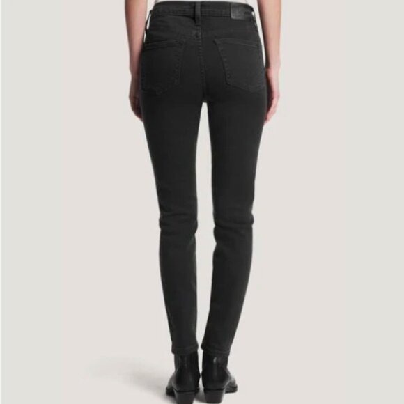 Frye Addie Skinny Jeans, Black, Size 31, NWOT - Picture 2 of 6